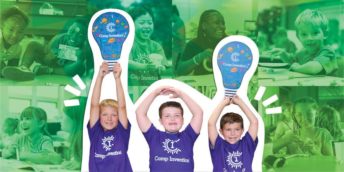CampInvention's tweet image. Every child deserves access to out-of-school programs like Camp Invention® to spark curiosity and inspire learning. Join us in spreading the word about the importance of keeping the #LightsOnAfterschool! #AfterschoolWorks #LightbulbChallenge
