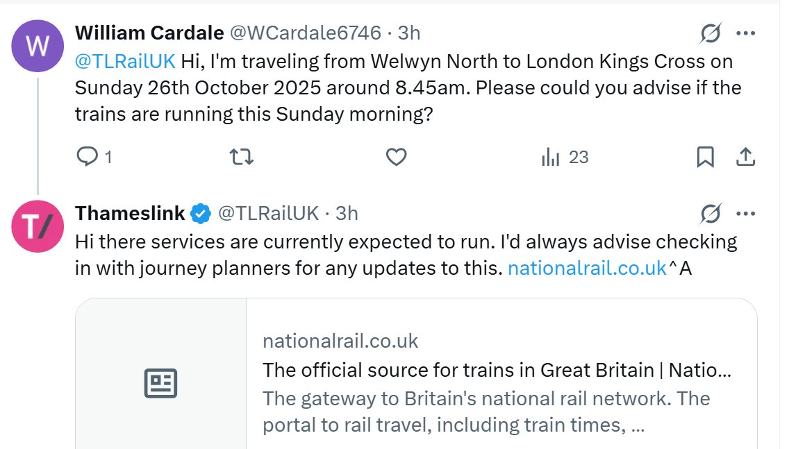 Translation: "Services are expected to run, until they don't and then they won't". ^A[rse] #clowns