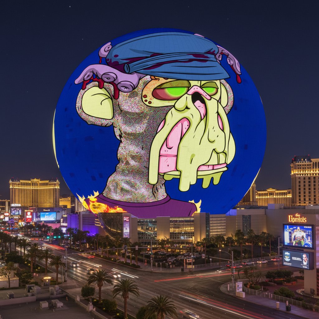 Made it to Vegas for <a href="/BoredApeYC/">Bored Ape Yacht Club 🍌</a>  Apefest 2025! Looking forward to all today's events. Say hi, I'll be rocking <a href="/OUTRstudios/">OUTR Studios</a> gear.
