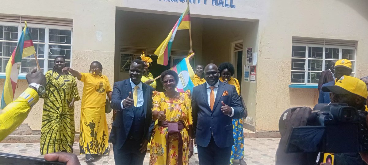 LangoNewsNet's tweet photo. Alyela Denis Omodi, has been officially nominated by the Independent Electoral Commission as a candidate for the Lira City East MP seat under the NRM ticket. marks a significant milestone in his campaign to represent Lira City East's aspirations in 12th Parliament. https://t.co/OKC0UPXmPy