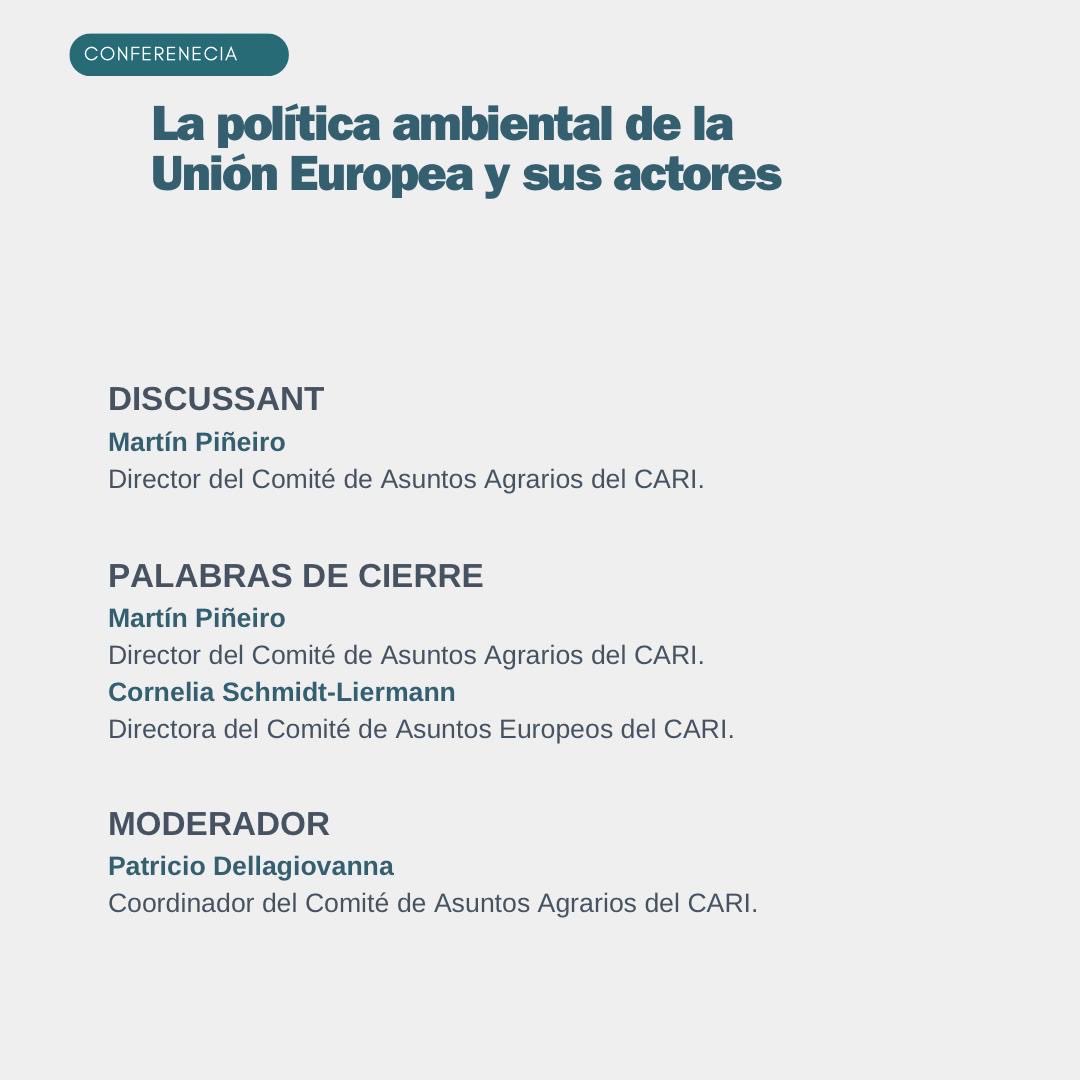 CEI_UCA's tweet image. #Programa 🇪🇺| Los invitamos a participar al programa “La política ambiental de la Unión Europea y sus actores” que se dictará el Lunes 27 de octubre a las 16.00 horas, organizado junto a @CARIconsejo
Link de inscripción 👉docs.google.com/forms/d/e/1FAI…