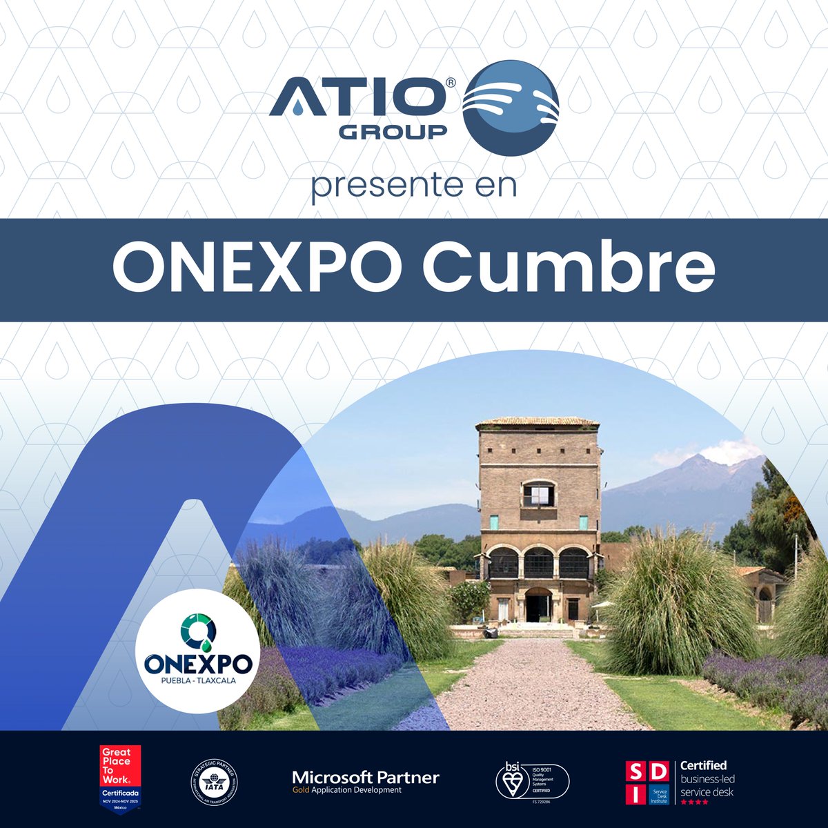 😀 ¡Hoy es el gran día!
Inicia la Cumbre <a href="/onexpopuebla/">Onexpo Puebla</a>  en Val’Quirico, un espacio que reunirá a líderes y especialistas del sector gasolinero
¡Te esperamos!
#ATIOGroup #SolucionesEnergéticas #OnexpoCumbre #CumbrePueblaTlaxcala2025 #Networking #Liderazgo #Oportunidades