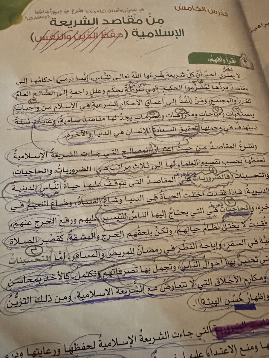 طالبة تشتكي
كيف أستطيع قراءة هذا الكتاب؟ 
ينبغي المحافظة على الكتب؛ لأن هناك طلبة سيستخدمون هذا الكتاب. فلو كنت مكان الطالب الجديد ورأيت صفحات الكتاب بهذه الطريقة، فهل سيكون لك رغبة في القراءة ؟!
وعلى المعلم تنبيه الطلبة للمحافظة على الكتب، وتشكل لجنة لمتابعة جودة الكتب المدرسية.