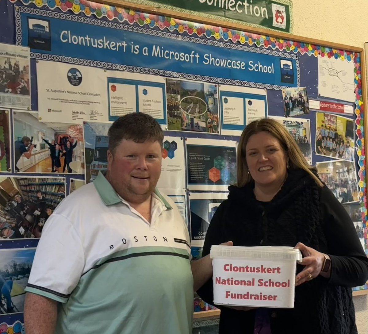 🏁 Motorsport fan Eoin Stapleton raised €752.72 at two Galway motor events for his former school, St. Augustine’s N.S. Clontuskert. 

Funds will support playground upgrades 🤩 

Huge thanks to Eoin for his support and initiative 👏