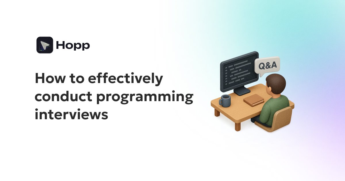 hackernewstop5's tweet image. Casey Muratori: I can always tell a good programmer in an interview #HackerNews
gethopp.app/blog/how-to-co…
