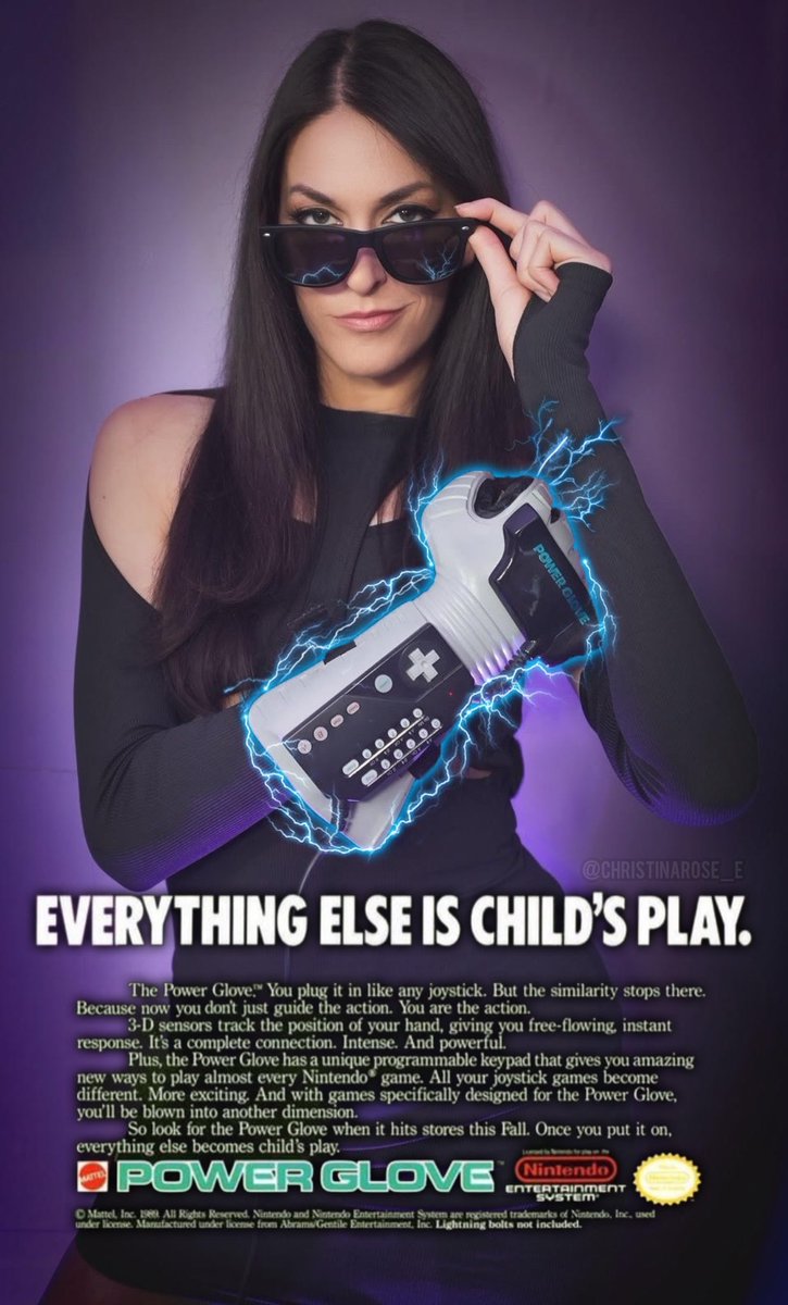 christinarose_e's tweet image. Mattel released the Power Glove, a controller accessory for the Nintendo Entertainment System, 36 years ago in October 1989. The hype was intense and sold over 600,000 units in its first 6 weeks, but…it was so bad.

Due to precision issues with existing games and a dearth of…