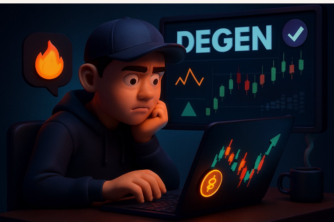 CRISHAR14's tweet image. LET’S TALK ABOUT DEGEN.
DAY 3
Like animals in the wild with free spirit, this is how Degen traders are seen. Don’t get me wrong.
For the records, “Degen” is short for “degenerate,” and it’s considered an honour in crypto and online trading circles.
It describes a person who…