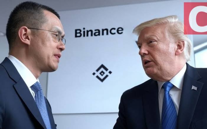 Avantgarrdde's tweet image. TRUMP PARDONS CONVICTED BINANCE FOUNDER CHANGPENG ZHAO