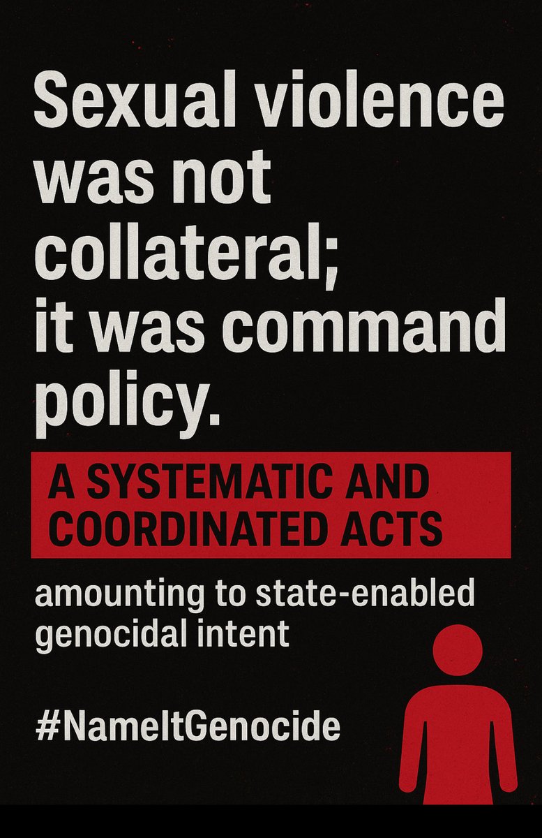 “Over half a million women &amp; girls were trapped in a war where their bodies became the battleground.”
Rape was not random. It was organized, weaponized, &amp;
intended to destroy.
Their pain carries the map of a nation’s attempted erasure.
<a href="/UNFPA/">UNFPA</a>   <a href="/FirozFa1/">ጓል ድሕሪ ዓወት(D.A)💕</a>
addisstandard.com/language-matte…