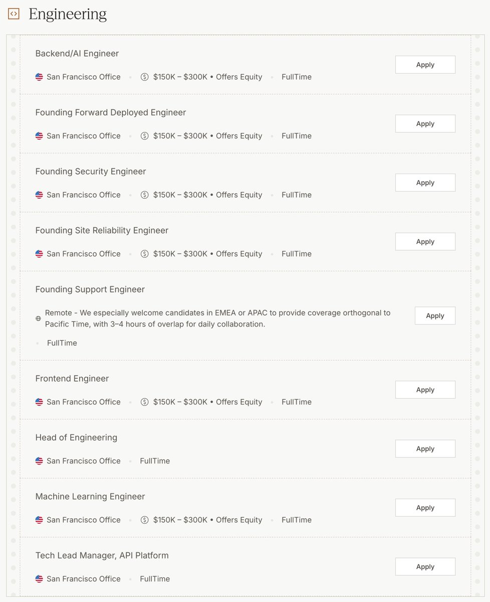 hu_yifei's tweet image. We are hiring ML engineers, researchers, SWEs (frontend, backend), devops, FDEs at @reductoai . If you got affected by the recent layoffs, please checkout our careers page (in comment).
My DM is also open for all ML talents!