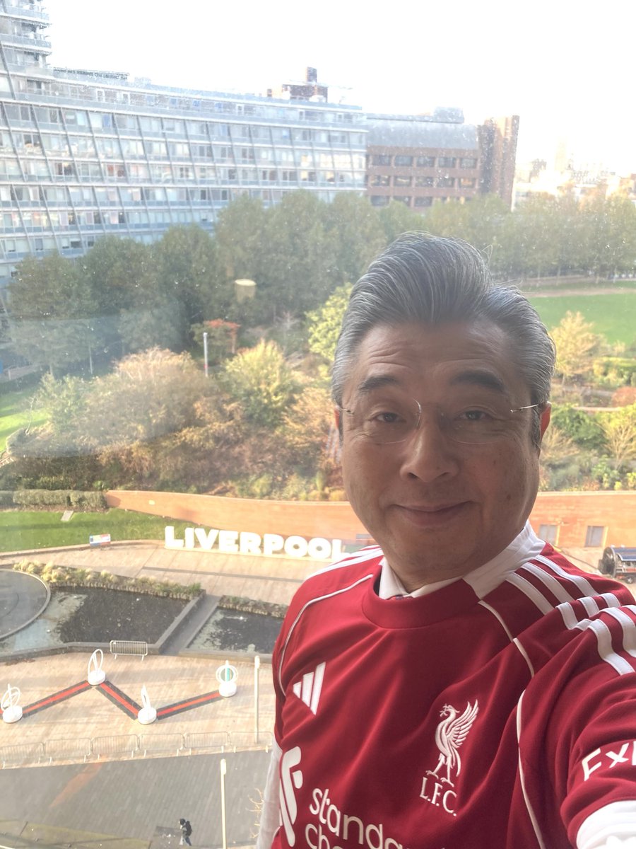Hiroshi Suzuki (@ambjapanuk) on Twitter photo I’m in Liverpool😄 I’m in Liverpool😄