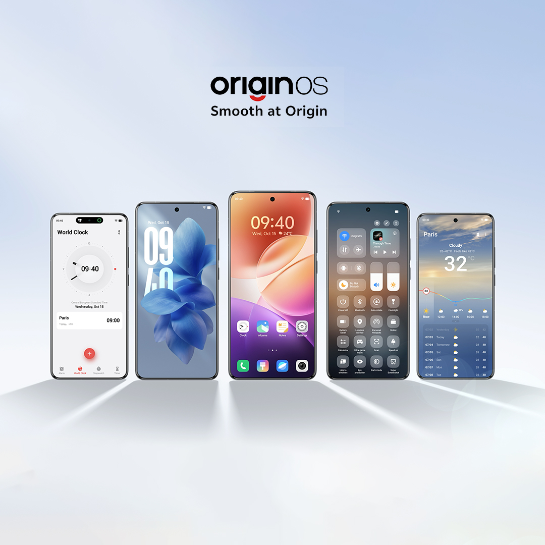 Vivo_India's tweet image. Blending innovation into everyday life — the vivo #OriginOS6 takes your smartphone experience to the next level.
Smooth, smart, and seamless at every touchpoint.
Know more: bit.ly/477Ylju
#vivoIndia #SmoothAtOrigin #OriginOS6