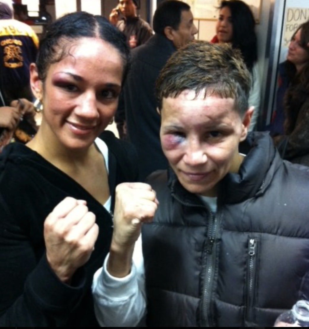 Today is a very good day for me
When I turned pro &amp; was 4-0 I fought Ela Nunez 9-4. I didn’t know who she was but after the fight we got a draw. It was such a great fight we wound up fighting 4 times. The promoters loved us together and would beg us to fight again. Fast forward