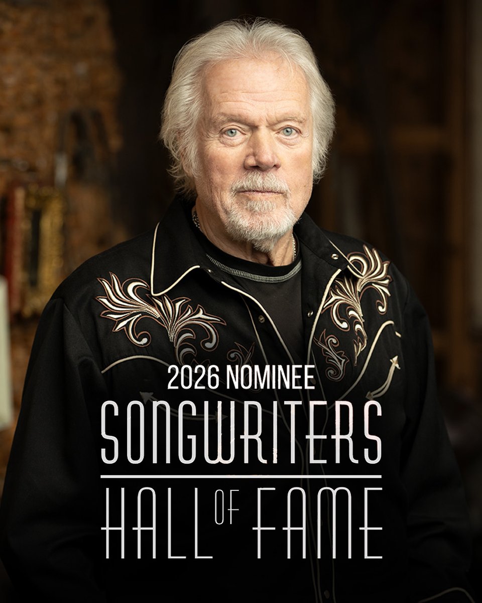 RandysVinylTap's tweet photo. JUST ANNOUNCED: Randy Bachman is among the nominees on the ballot for the 2026 Songwriters Hall of Fame! Also nominated was Burton Cummings, Bachman's bandmate in The Guess Who. Other nominees include Taylor Swift, Kenny Loggins, LL Cool J, Sara McLachlan, David Byrne, and more. The official class will be announced in early 2026. Congratulations on your nomination, Randy!