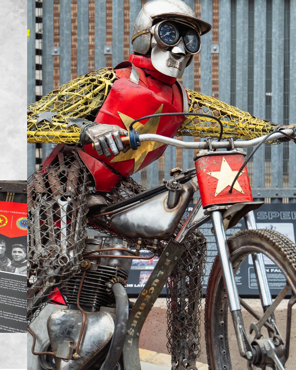 Gen_Logistics's tweet image. A 550 kg metal motorcycle sculpture just made it to AFC Wimbledon 🚚 

Made from old speedway scrap, it now honors legend Ronnie Moore at the stadium.

Fragile? Yep. Heavy? Definitely. Epic logistics? Always.

#LogisticsLife #AFCWimbledon #CareersThatMove

@PalletwaysUK