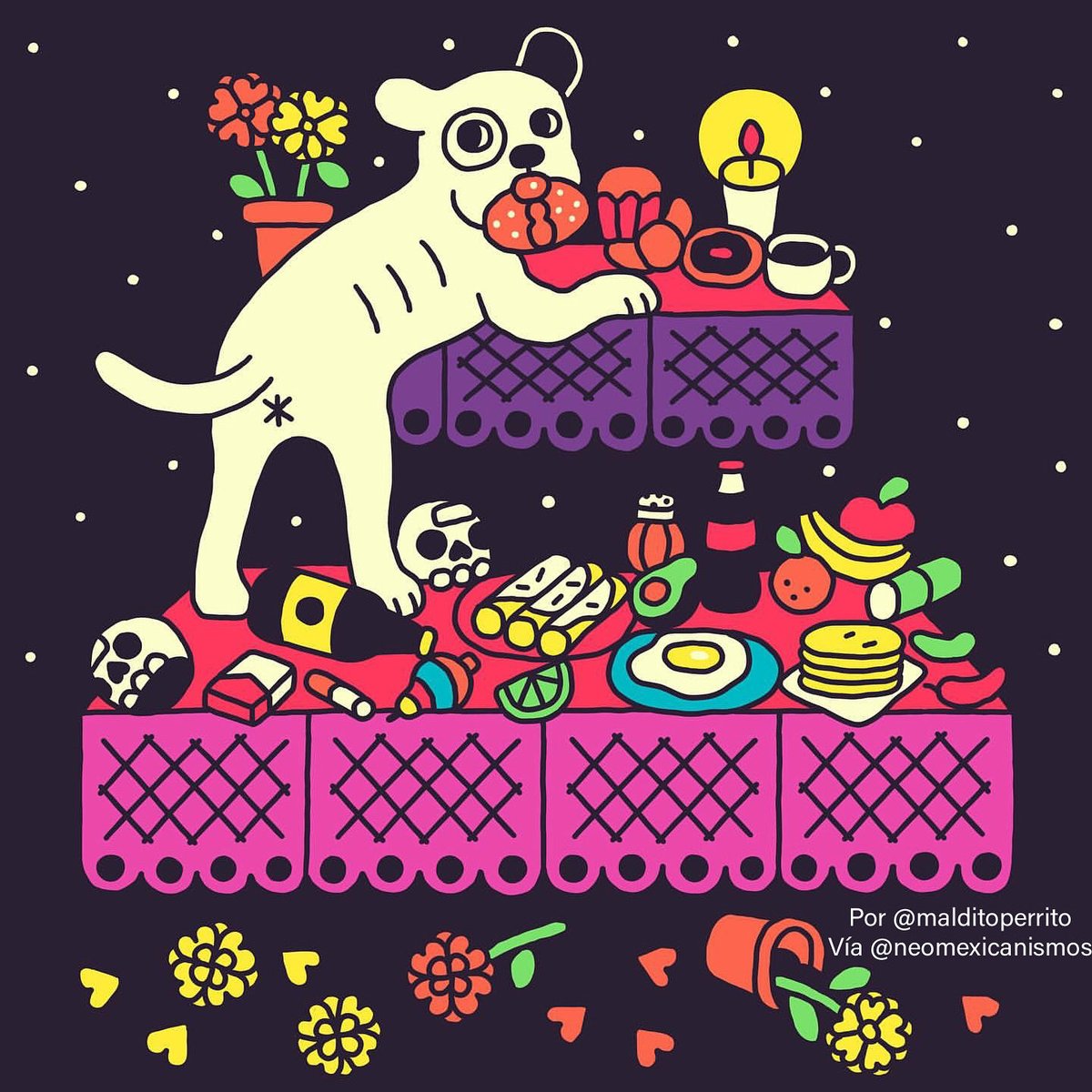 NeoMexicanismos's tweet image. A lo que yo vine fue a esto :::  Por • @malditoperrito #neomexicanismos