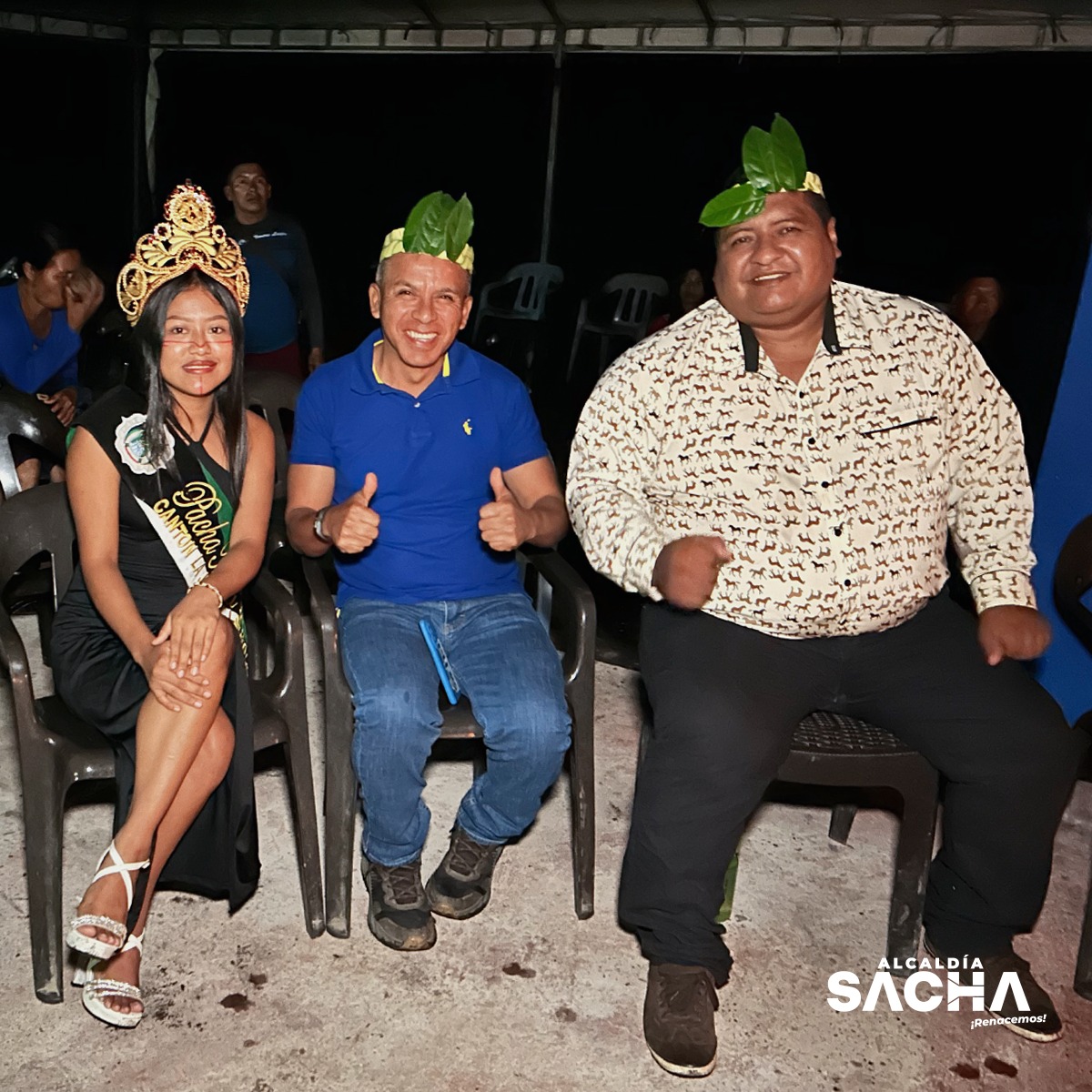 La Alcaldía de Sacha celebró esta fecha especial en la comuna Río Salvador, parroquia San Sebastián del Coca, compartiendo una jornada llena de tradición, alegría y unión entre culturas.