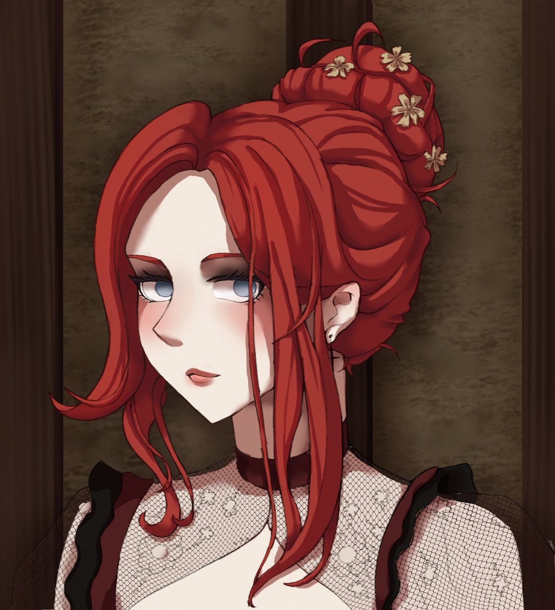 _YYNeko_'s tweet image. Finally got some time to draw Eliza! #OSRPblackwell #osrpart #BloodflameArt