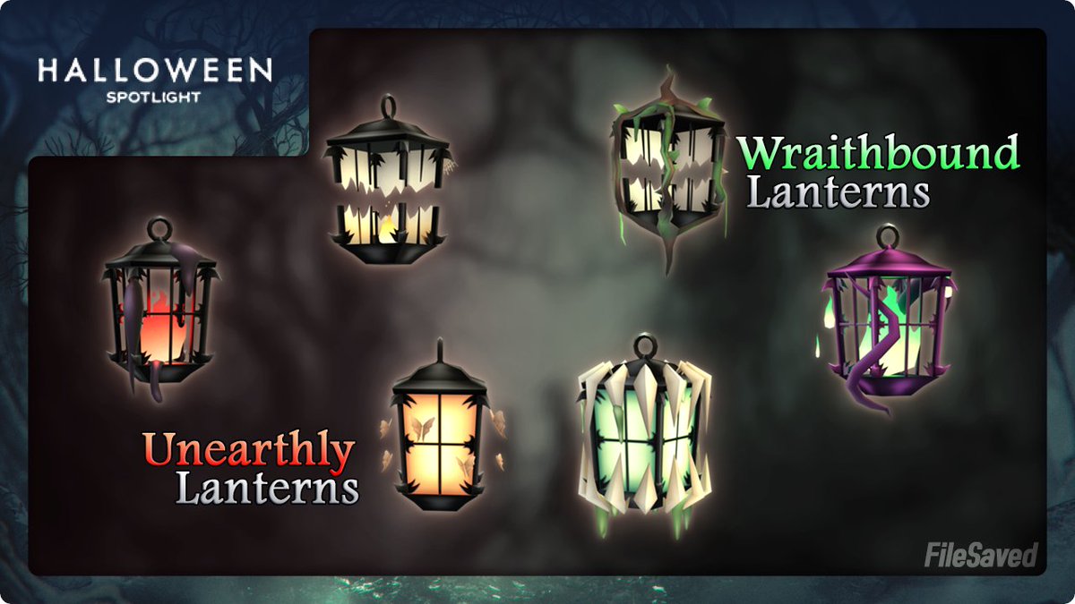 FileSaved's tweet image. I&apos;m excited to announce that I made the Unearthly and Wraithbound Lanterns for the Halloween Spotlight! Thank you so much @KestrelBLOX for the opportunity!

You can get them in the hub here:
roblox.com/games/12308145…
