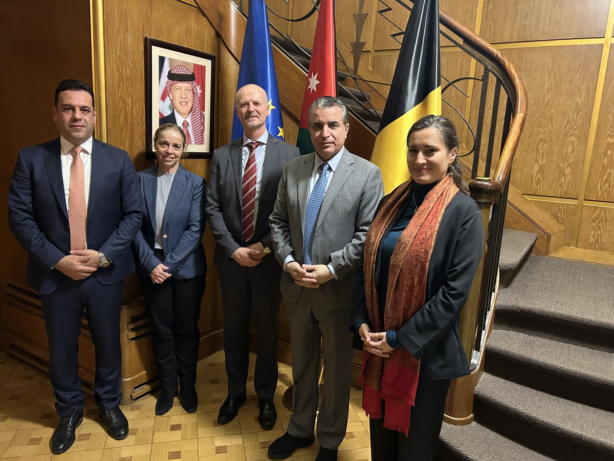 Pleased to receive  #NATO Officials; Head of ME &amp; Head of NATO Office in Jordan. Discussed cooperation files, work scopes &amp; prospects of the new NATO office in Amman. استقبلت اليوم رئيس قسم الشرق الاوسط في الناتو ورئيسة مكتب الناتو الذي افتتح مؤخراً في عمان.شراكة استراتيجية راسخة