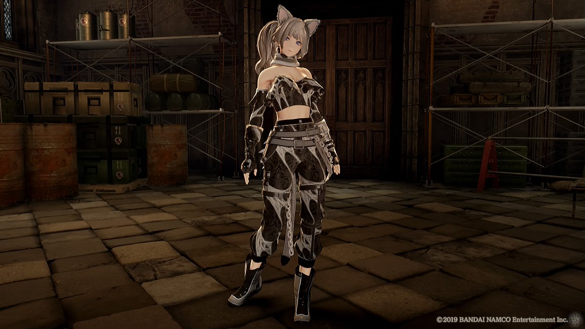 farusu616's tweet image. #コードヴェイン
ハロウィンに近いことでいじりましたワイルドなセクシー服装です🎃
