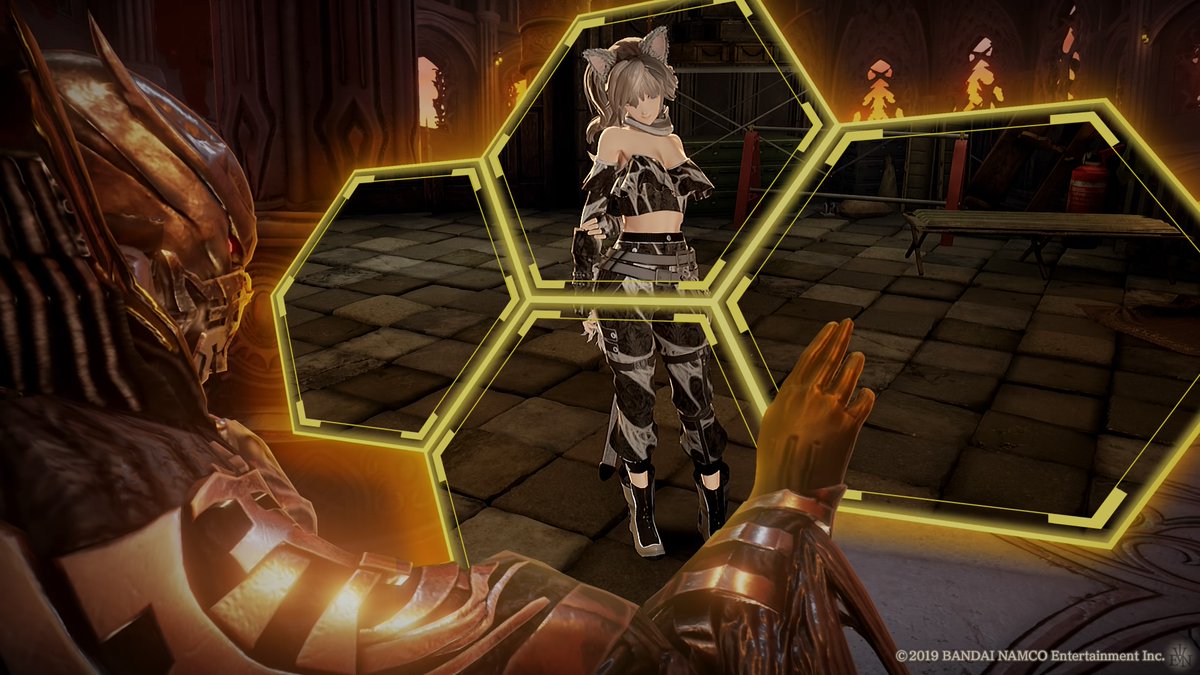 farusu616's tweet image. #コードヴェイン
ハロウィンに近いことでいじりましたワイルドなセクシー服装です🎃