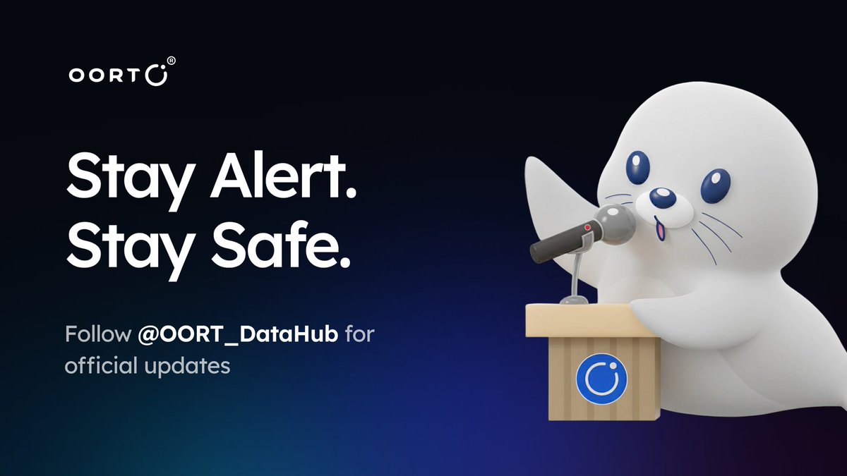 Dear Community,

The recent compromise of the <a href="/oortech/">OORT | The Data Cloud for Decentralized AI</a> account is currently under investigation, and the issue is in the process of being resolved.

However, our team has not yet regained full access to the account and is continuing to work closely with X Support to restore