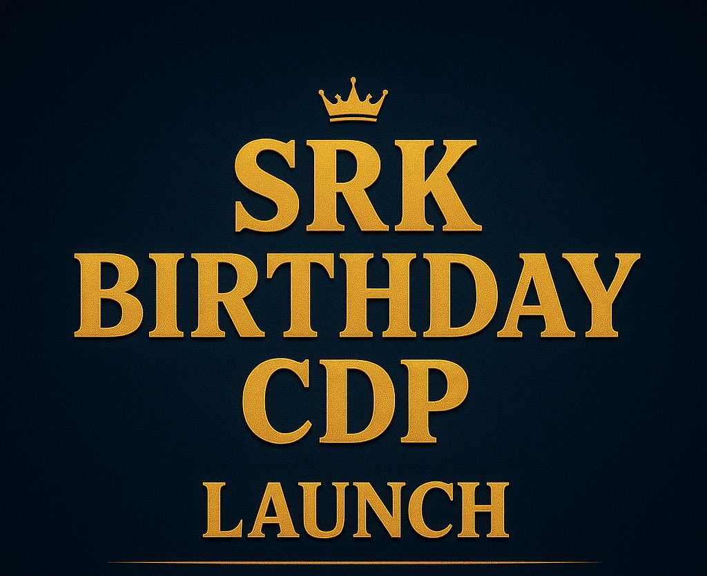SRKMeals's tweet image. The SRK BIRTHDAY CDP launch will be bigger than what you expect… 🚤🚤
Get ready for some mass stuff ❤️🔥
Loaded and Firing soon ❤️🦁
In just few more days… Rt if u are excited 💥🔥
#SRKBirthdayCDPlaunch #SRKBirthdayCDP #HappyBirthdaySRK