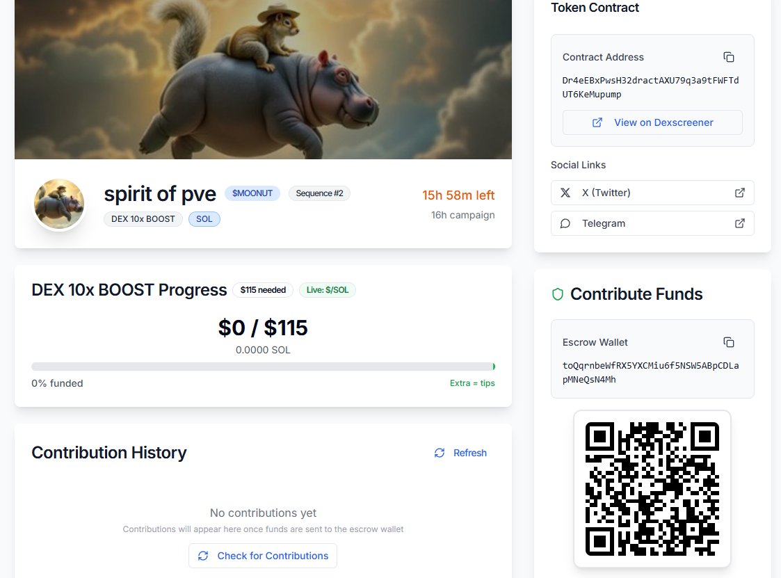 Boost on dex ?

dexvault.xyz/coin/Dr4eEBxPw…