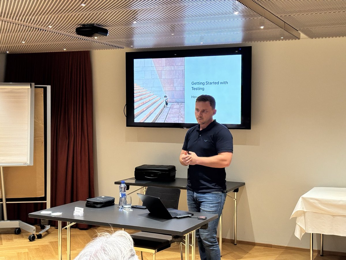 Tonight in Bern at <a href="/jugch/">JUG Switzerland</a> we have <a href="/rieckpil/">Philip Riecks</a> talking about testing