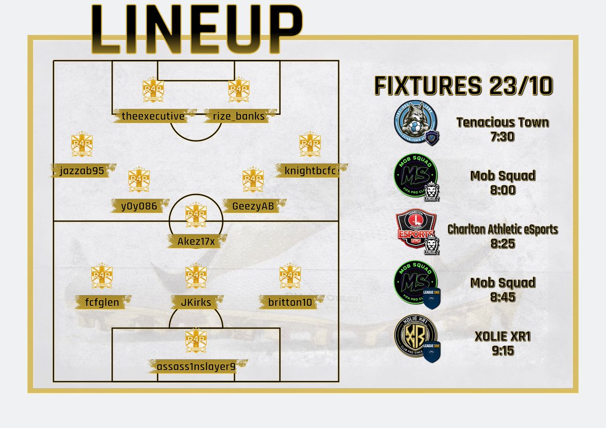 R4P (@r4p11s) on Twitter photo ๐ช๐บ| <a href="/OfficialVPG/">Virtual Pro Gaming</a> 
๐ฌ๐ง| <a href="/VPGUK/">VPG United Kingdom</a> 
๐ช๐บ| <a href="/VPGEurope/">Virtual Pro Gaming | Europe</a> 
๐ฌ๐ง| <a href="/BRFCHub/">BRFC Hub</a> 
๐พ| m.twitch.tv/r4p_academy/hoโฆ
๐
| 23/10
โ๏ธ| 19:30 GMT 
๐ค  R4P Rising - Game night 3  ๐ช ๐ค ๐ช๐บ| <a href="/OfficialVPG/">Virtual Pro Gaming</a> 
๐ฌ๐ง| <a href="/VPGUK/">VPG United Kingdom</a> 
๐ช๐บ| <a href="/VPGEurope/">Virtual Pro Gaming | Europe</a> 
๐ฌ๐ง| <a href="/BRFCHub/">BRFC Hub</a> 
๐พ| m.twitch.tv/r4p_academy/hoโฆ
๐
| 23/10
โ๏ธ| 19:30 GMT 
๐ค  R4P Rising - Game night 3  ๐ช ๐ค