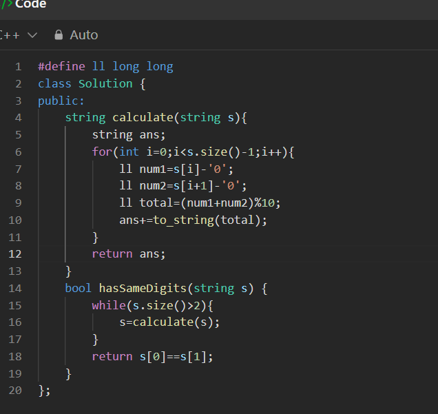 Divyansh_273's tweet image. for some reason cpp looks clean and short, while java solution feels more readable but heavy!