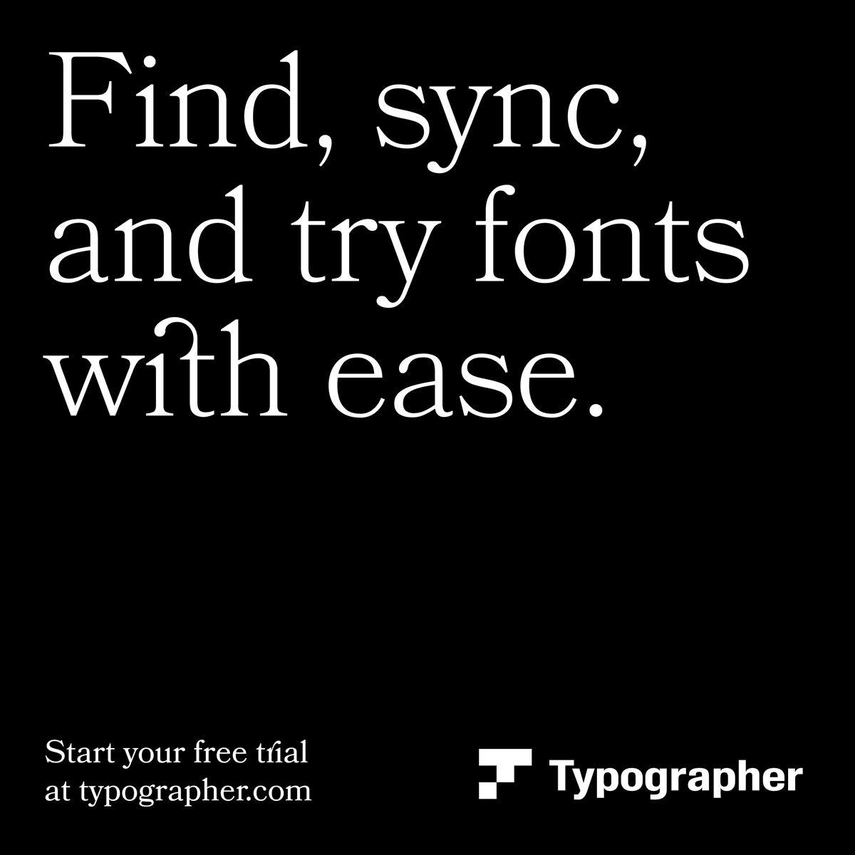 Typographer tweet media