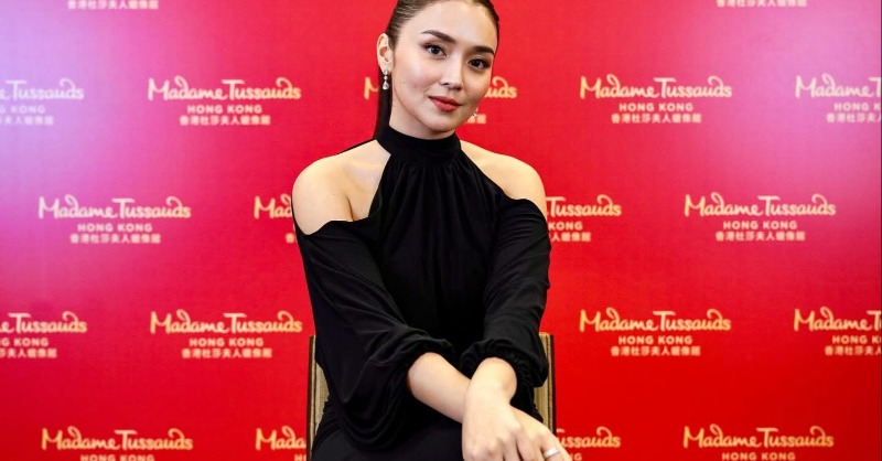 FashionPulis's tweet photo. Kathryn Bernardo Shares Experience on Creating Her Wax Figure