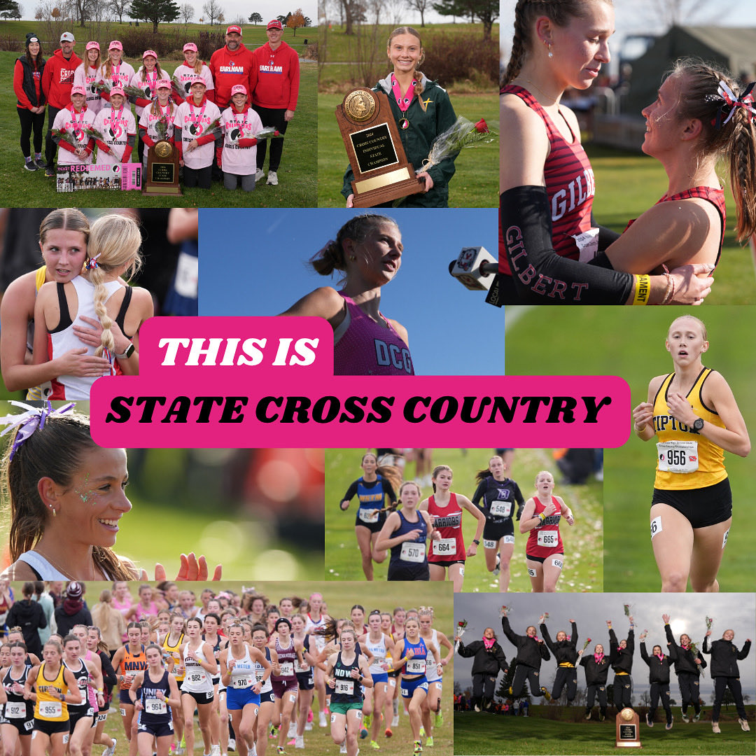 IGHSAU's tweet image. 𝐓𝐇𝐄 𝐒𝐓𝐀𝐑𝐓 𝐋𝐈𝐍𝐄 𝐈𝐒 𝐈𝐍 𝐒𝐈𝐆𝐇𝐓!
🏃♀️💨👀💗🏆💪
#IGHSAU #IowaGirl #StateCrossCountry