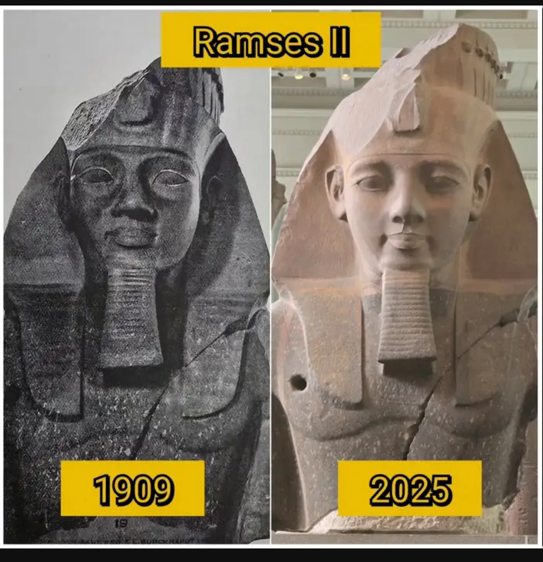 How did Ramses II get a new nose?