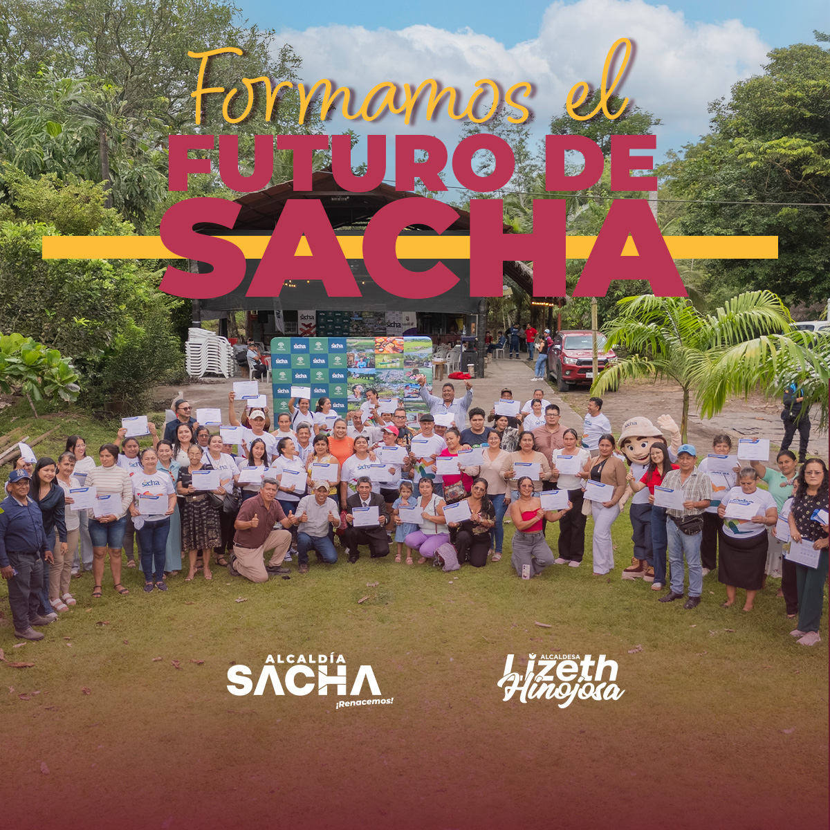 Municipio Sacha tweet media