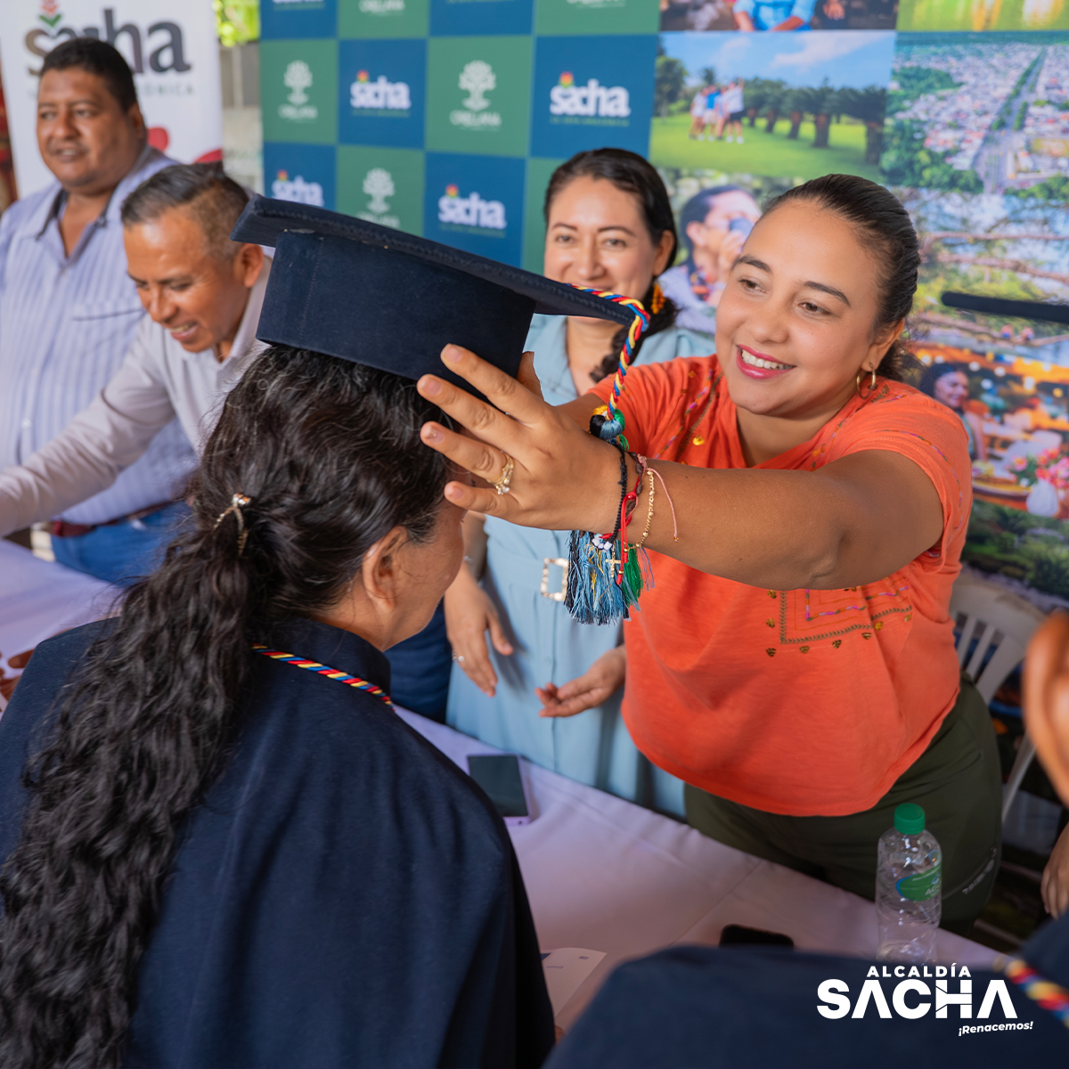 Con entusiasmo y compromiso por el desarrollo productivo de nuestro cantón, se clausuró del módulo de capacitación del proyecto “Fortalecimiento a la actividad económica de trabajadores autónomos y comerciantes minoristas”, impulsado por la Alcaldía de Sacha junto al #SECAP.
