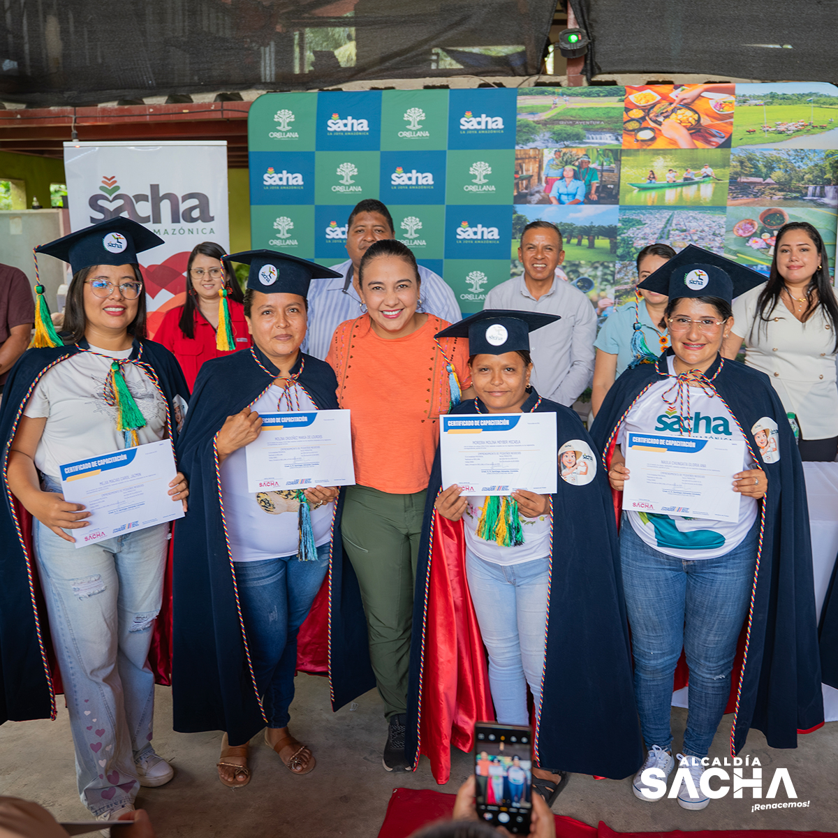 Municipio Sacha tweet media