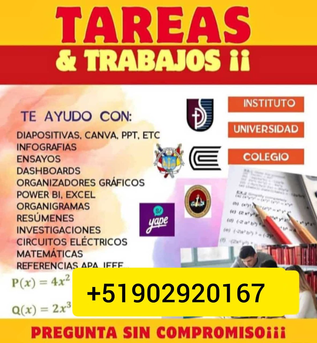 IngenieriaGpdi1's tweet image. 🎄🎅🏻❄️ #ingenieriaGPDI Se realiza clases y todos los  trabajos Académicos #AutoCAD #SolidWork #inventor #autodeskinventor etc.y proyectos tecnológicos del Perú y Tesis, un análisis más consultoria🎊🎀:🥳
🔗Grupo 1 whatsapp:🎄☃️❄️🎅🏻
chat.whatsapp.com/FA9f9jG0UNLBRd
Atención+51 902920167