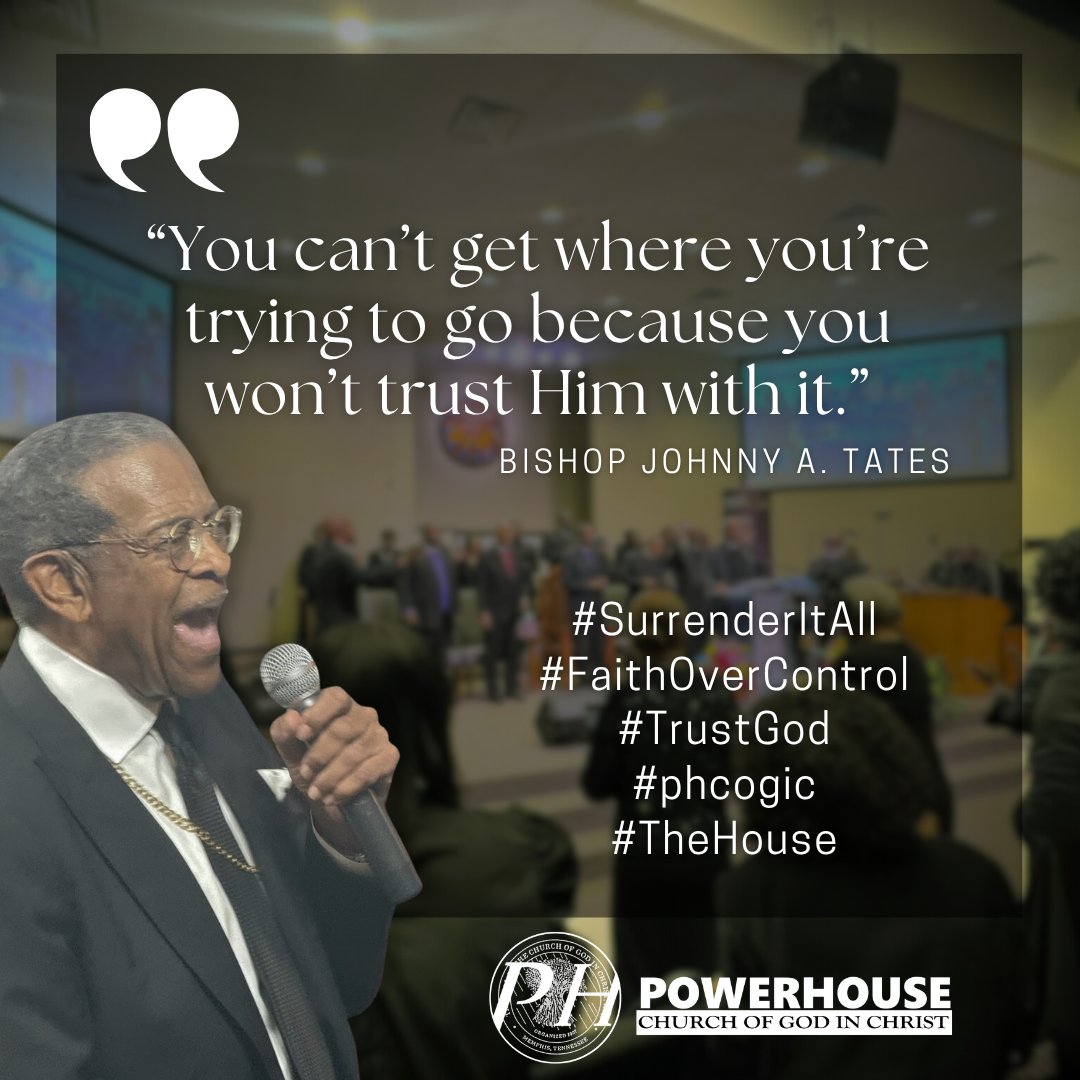 PHCOGIC1's tweet image. “You can’t get where you’re trying to go because you won’t trust Him with it.” - Bishop Johnny A. Tates
#SurrenderItAll #FaithOverControl #TrustGod #phcogic #iampowerhouse #thepowerhousechurch #TheHouse #PowerhouseVibes #fyp #foryoupage