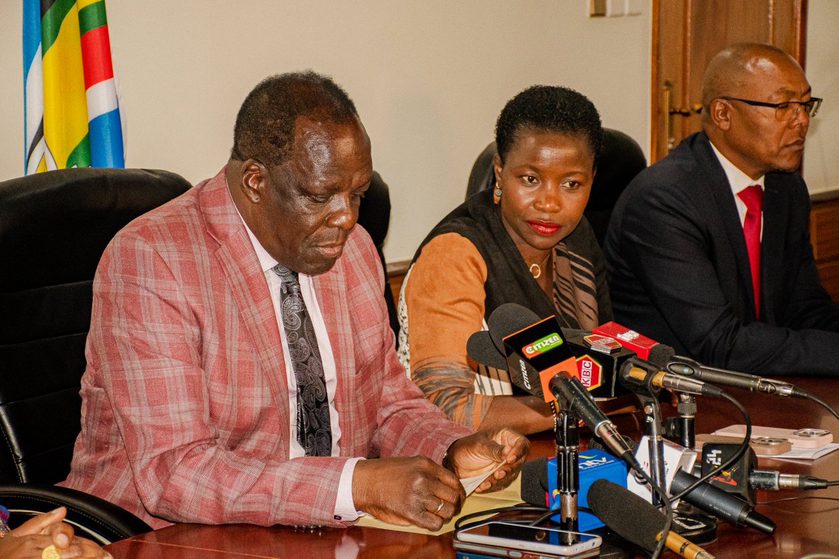 DrOparanya's tweet photo. Joined by MSMEs PS, @SusanAMangeni, we held a press briefing on the upcoming nationwide physical validation exercise for the @NYOTA_Kenya Project Business Support Component, scheduled for  tomorrow, Friday, 24th October 2025, across all 290 constituencies. The @NYOTA_Kenya Project, a five-year Government of Kenya initiative funded by the World Bank, aims to empower vulnerable youth through job creation, entrepreneurship training, and sustainable income generation.

Under the Business Support Component, 100,000 youth entrepreneurs will receive training, mentorship, and start-up grants of KSh 50,000 each to launch or expand their businesses. The validation exercise will confirm the authenticity and eligibility of applicants, ensuring that only qualified youth benefit from the program. Applicants are required to carry their National ID cards, while Persons with Disabilities must present valid disability identification cards for verification.

All applicants must also complete the Entrepreneurship Aptitude Test (EAT) by sending the word NYOTA to 40270 before 12:00 p.m. on Friday, 24th October 2025.This exercise marks a significant milestone in empowering Kenya’s young people with practical tools for entrepreneurship, employment, and sustainable livelihoods, reaffirming the government’s commitment to inclusive economic growth and youth transformation.