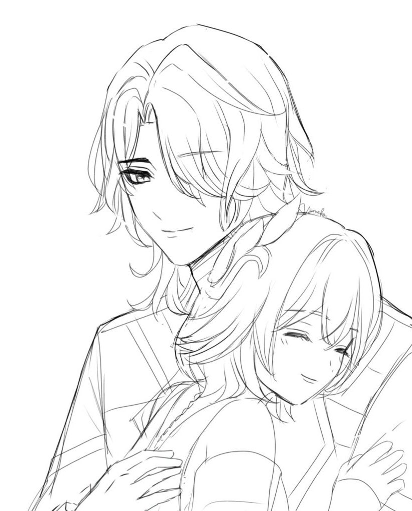 白い恋人達(デッサン) 白い恋人達(デッサン) ゆめか on X