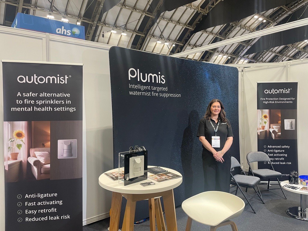 We showcased the #Automist Reduced Ligature Faceplate at <a href="/HCEstates/">Healthcare Estates 2025</a> 2025 - a wall-mounted, tamper-resistant fire suppression solution for high-risk healthcare settings.
✅ 90% less water
✅ Fast activation
🔗 plumis.co.uk/reduced-ligatu…
#FireSafety #PatientSafety #HealthCareEstates