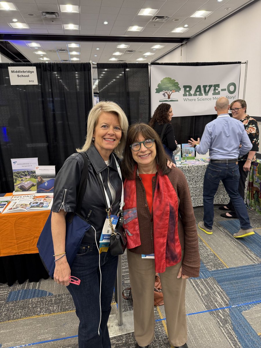 Years ago, a neuropsych told me about RAVE-O—today I met its creator, the brilliant Dr. <a href="/MaryanneWolf_/">Maryanne Wolf</a> 
Her research is groundbreaking, but it’s her ability to show how literacy is a matter of life &amp; survival that moves me most!
So proud to know you, Maryanne. 
#DyslexiaCon2025