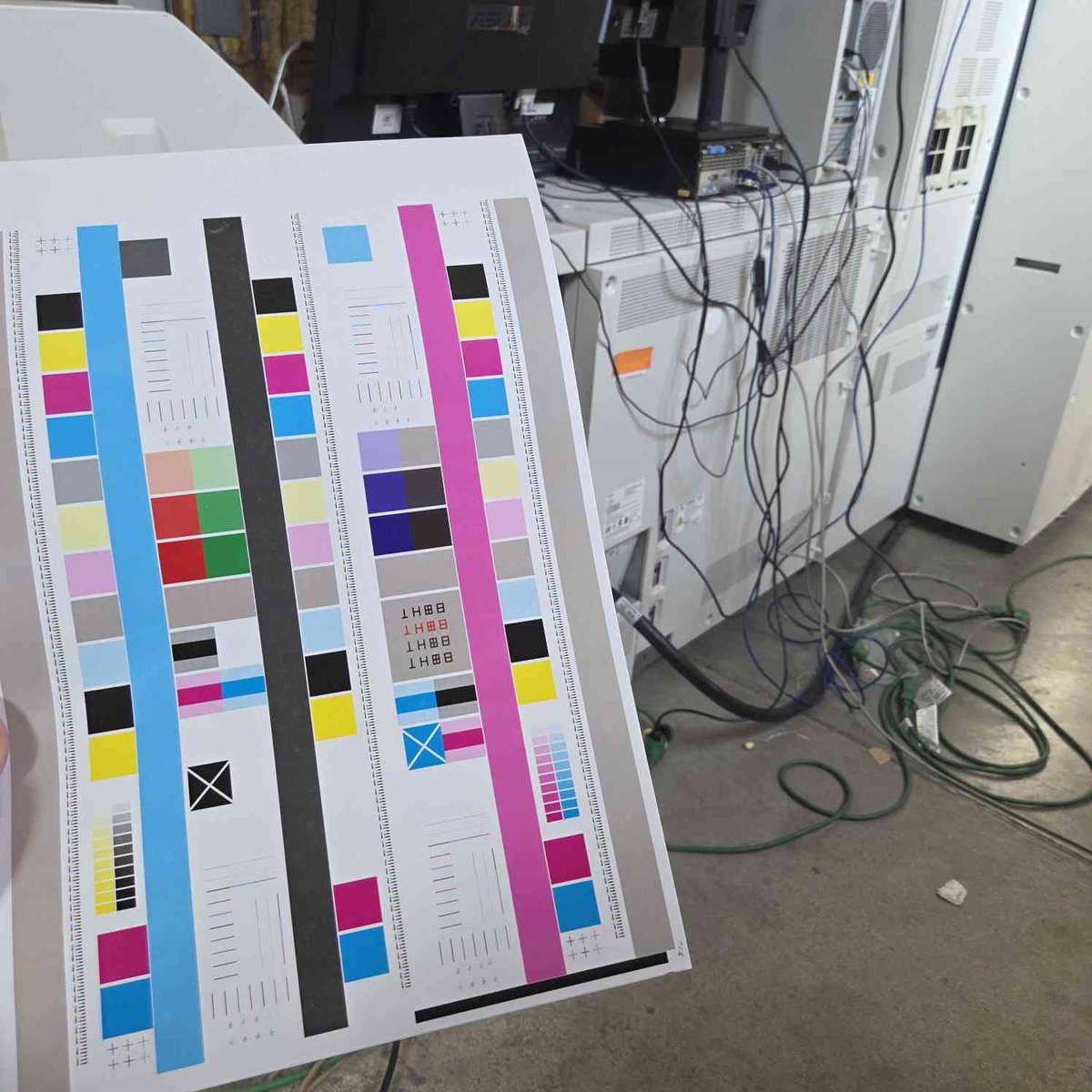NickPlaysCrypto's tweet image. Update @Cardify_Club 

We got our industrial Xerox iridesse printer running yesterday at our warehouse.

Minting the NFT version of a physical trading card via QR code is ready to be deployed soon.

Smart contracts for creating a “Card Series” are basically done and being tested…