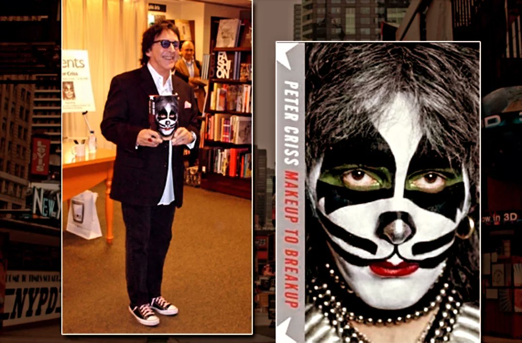 PeterCrissFeed's tweet image. #OnThisDay On October 23, 2012, 13 years ago, Peter released his biographical book, Makeup to Breakup, one of the best biographies that Catman made. 

#KISSARMY #PeterCriss #KISSARMYROCKS #TheCatman #Catman #Book #Books #Biographies #Photography #Throwback #KISS