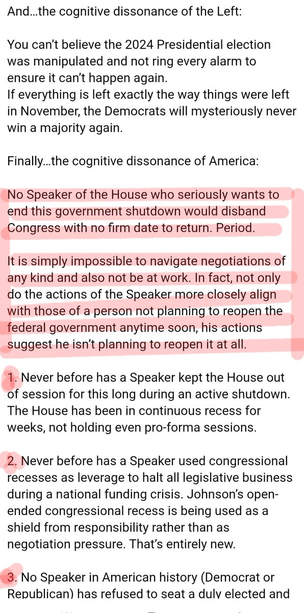 <a href="/SpeakerJohnson/">Speaker Mike Johnson</a> Johnson suspends USCongress 
Abdication situation in th nation