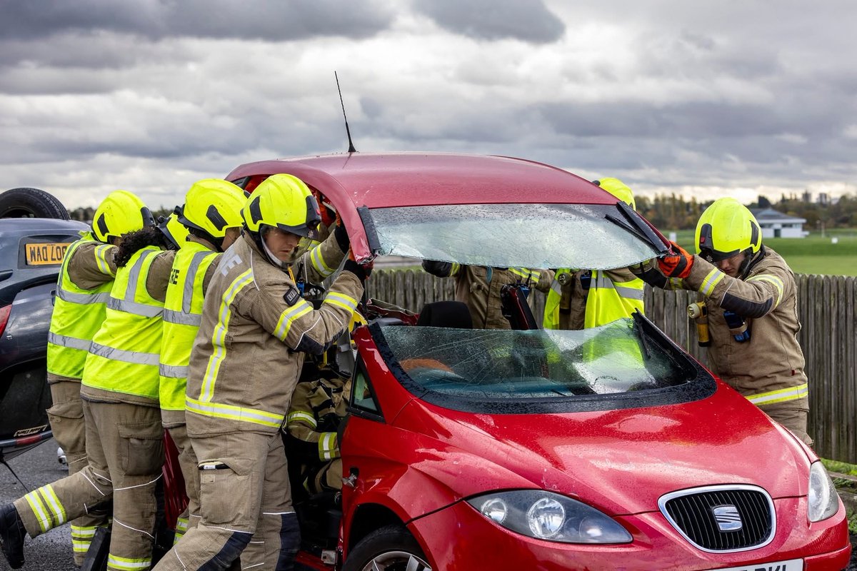 We undertook a major incident exercise involving a simulated crash on the aerodrome. It’s vital for testing our plans &amp; ensuring we’re ready to respond to real-life emergencies. It also highlights the importance of collaboration with civilian emergency services. #teamnortholt