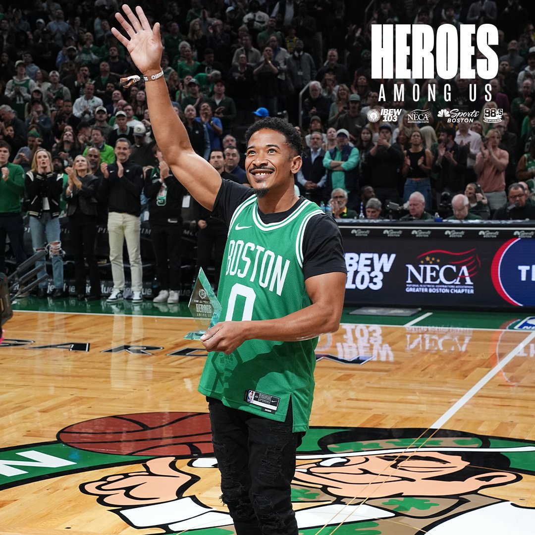 Today’s @IBEW103 & @necaboston #HeroAmongUs is a Roxbury resident who woke up overnight to a fire in his apartment building. Socrate Joseph discovered his blind, elderly neighbor trapped in her apartment and carried her out, saving her life. 